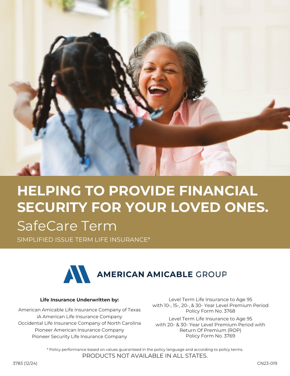 SafeCare Term brochure cover