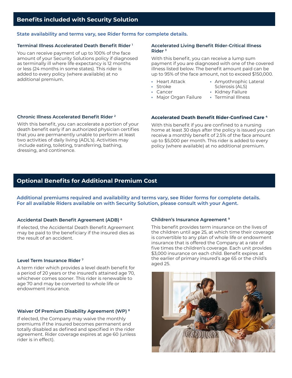 Security Solution brochure page 3